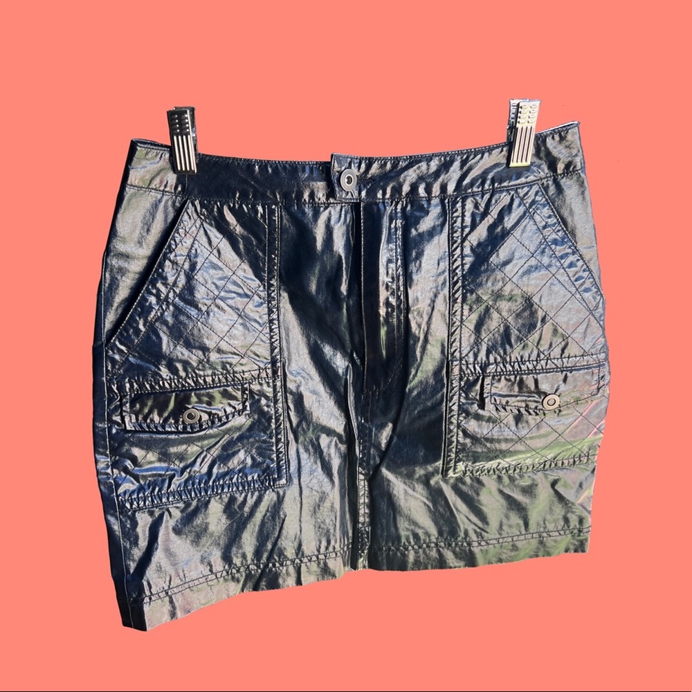 Too cool for school quilted skirt